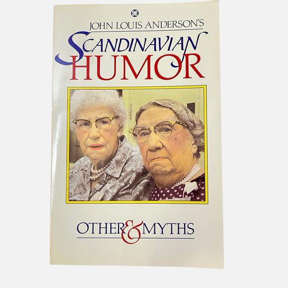 Scandinavian Humor And Other Myths John L Anderson Nordbook 1986 Second Printing - Picture 1 of 12